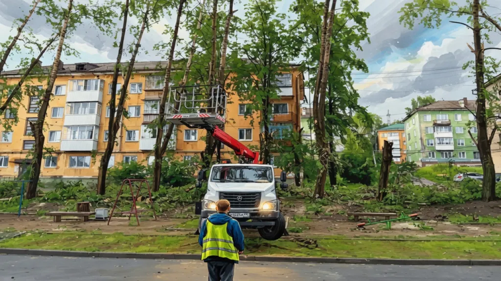 Кушва восстанавливается после урагана. Город возвращается к жизни